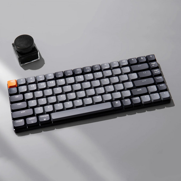 Keychron K3 QMK (Ver.3) Wireless White Backlight (Keychron Milk POM Red Switch)